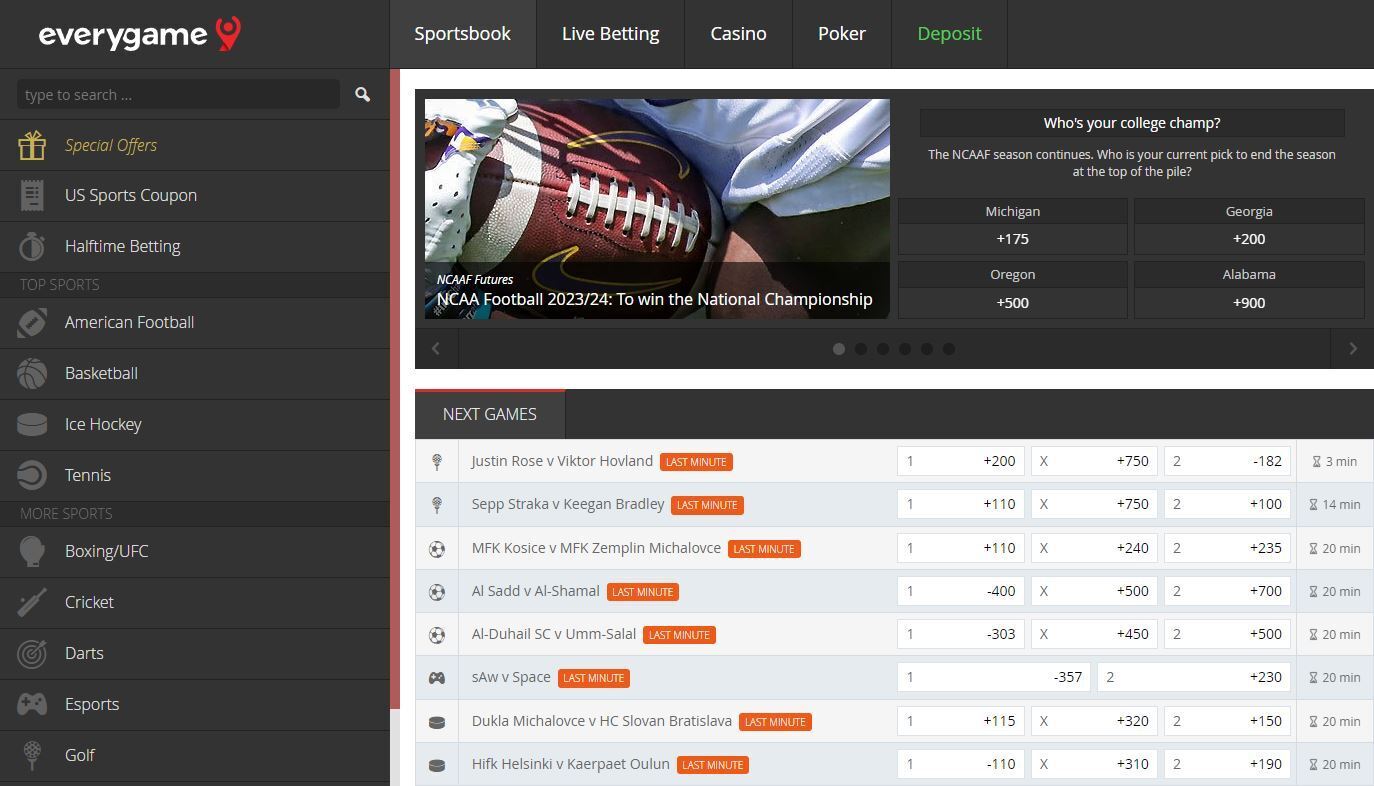 Ladbrokes screenshot
